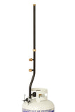 Flame King Propane Supply Splitter (MPN: FK-DP2PC)
