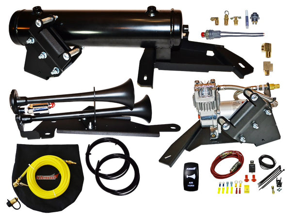 Kleinn Dual Tone Air Horn Kit (MPN: CANX3-KIT)