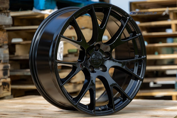 OE Wheels DG15 Gloss Black Wheel (MPN: DG15-20100-5115-18B)
