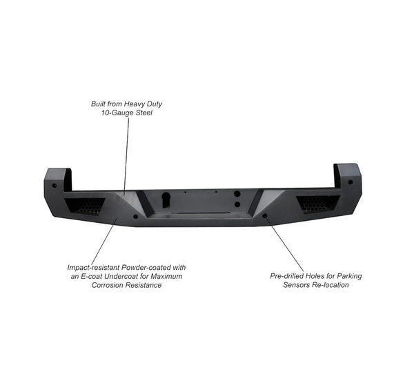 Black Horse Offroad Bumper (MPN: ARB-TA16)