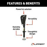 Lippert Components Power Stance Tongue Jack (MPN: 813748)