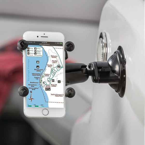 Ram Mounts Suction Cup Mount Base (MPN: RAM-B-224-1U)