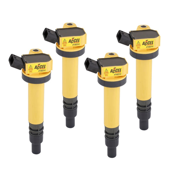 ACCEL Ignition Super Coil Set (MPN: 140314-4)