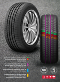 Kenda Kenetica Touring A/S Tire (MPN: 217045)