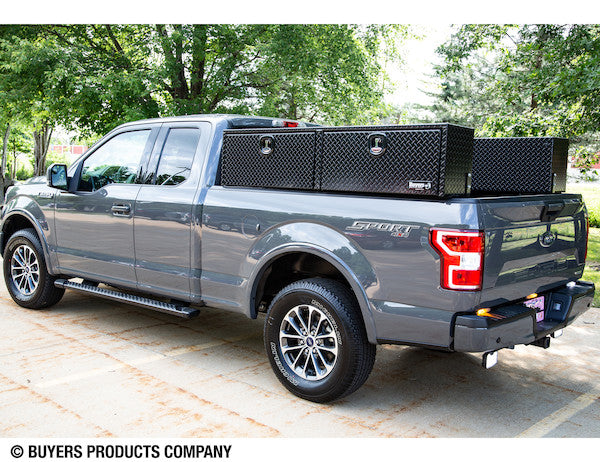 Buyers Products Gloss Black Aluminum Topsider Box (MPN: 1721565)