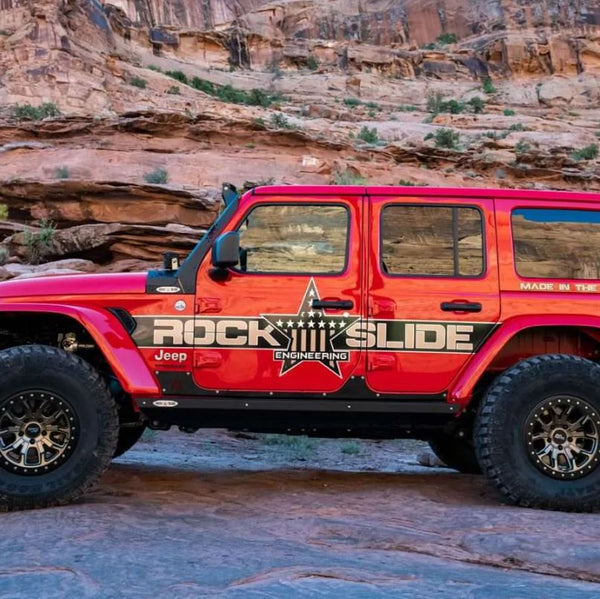 Rock Slide Engineering Rocker Panel Guard (MPN: AX-SS-RG-JL4)