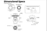 Sierra Marine Push Button Switch (MPN: AV10100R)