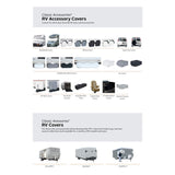 Single Tire Cover for 27 to 30 Inch Wheels (MPN: 80-238-160402-00)