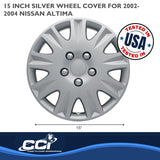 Coast To Coast 15 Inch Wheel Cover Set (MPN: IWCB811115S)