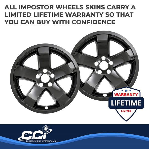 Coast To Coast Impostor Wheel Skin 18 Inch (MPN: IWCIMP355BLK)