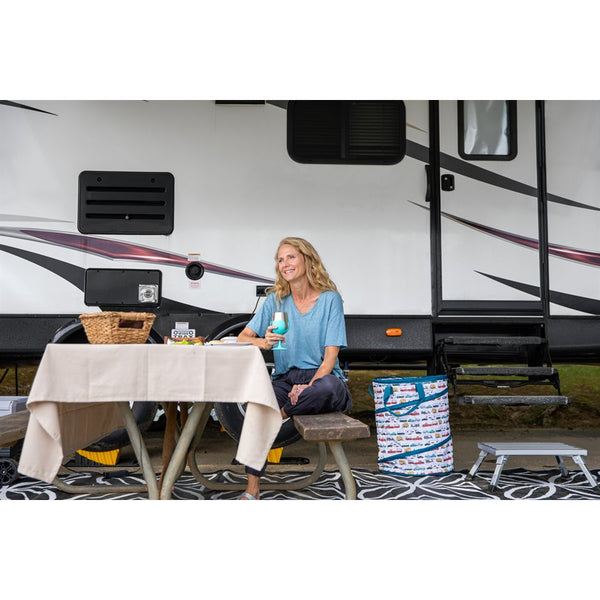 Aluminum Step Stool with Foldable Legs (MPN: 43677)