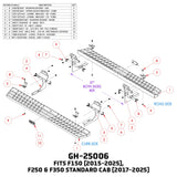 Gen-Y Hitch Running Board (MPN: GH-25006)