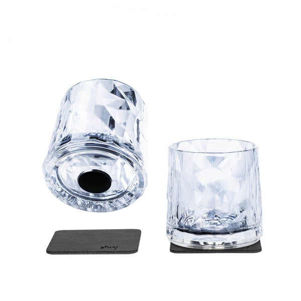 Silwy Magnetic Drinking Glass Set (MPN: KO-WH-C-2)