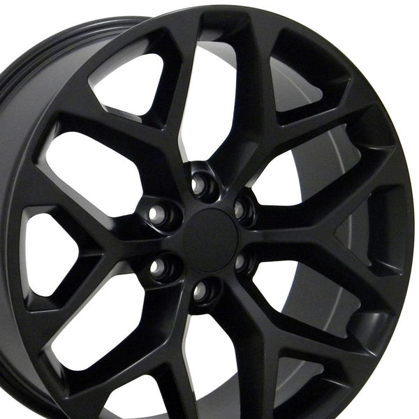 OE Wheels CV98B 22 Inch Aluminum Wheel (MPN: CV98B-22090-6550-24B1)