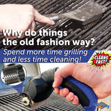 Flame King Cordless Electric BBQ Grill Brush (MPN: YSNRGB2)