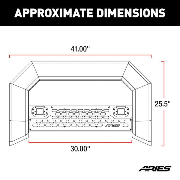 Aries AdvantEDGE Bull Bar (MPN: 2154101)