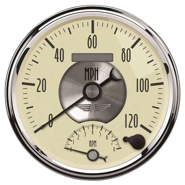 AutoMeter Speedometer Prestige Antique Ivory (MPN: 2090)
