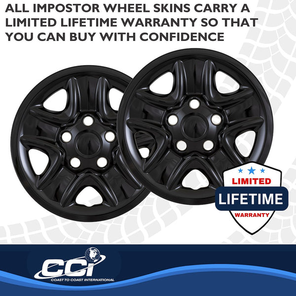 Coast To Coast Impostor Wheel Skin 18 Inch (MPN: IMP77BLKN)