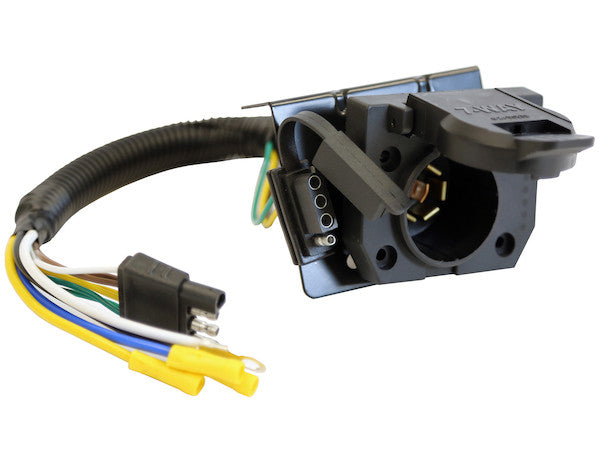 7-Way Dual Plug Trailer Wiring Connector (MPN: TC1474P)