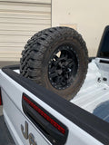WILCO Off-Road Bed Rail Tire Carrier (MPN: UBM34507-J)