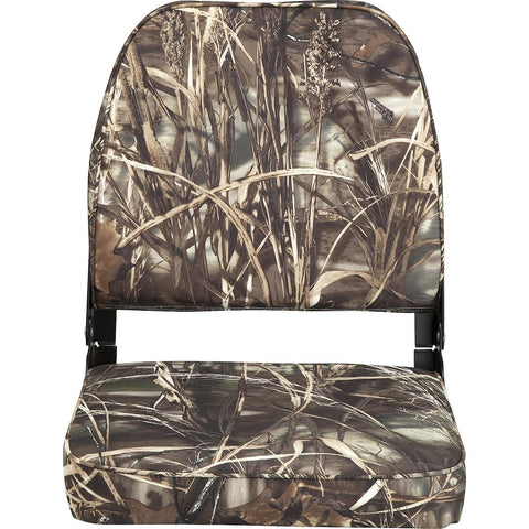 Attwood Marine Low Back Padded Fishing Seat (MPN: 98395CAMO)