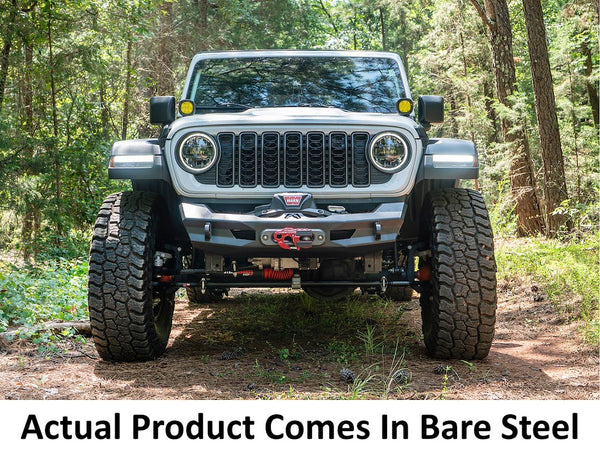 Fab Fours Ghost Stubby Front Winch Bumper (MPN: JL24-B5151-B)