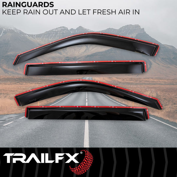 TrailFX TFX 4-PC Window Vents (MPN: 4888IC)