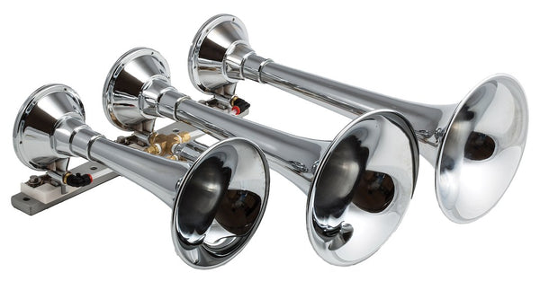 Kleinn Train Horn Triple Tone Chrome Plated (MPN: 630)