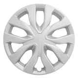 17 Inch 10 Spoke Silver Wheel Cover Set (MPN: IWC51917S)