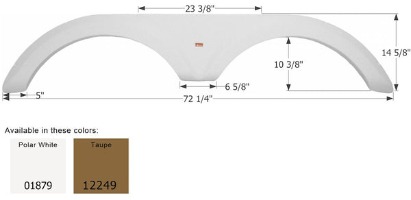 Icon RV Fender Skirt (MPN: 01879)