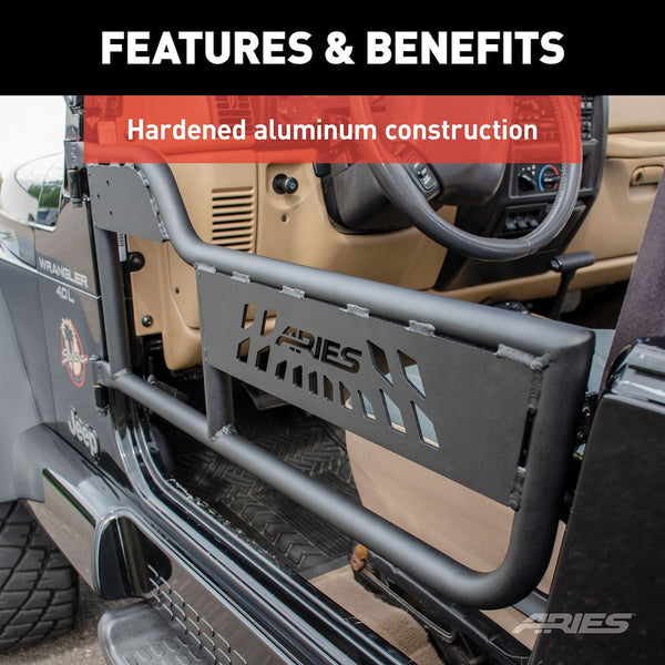 Aries Jeep Tube Doors (MPN: 1500100)