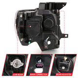 ANZO USA Headlight Assembly (MPN: 111444)