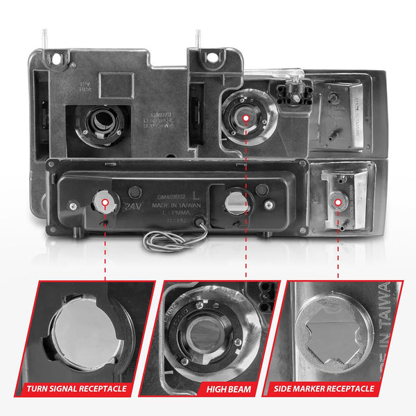 AnzoUSA Headlight Assembly (MPN: 111529)