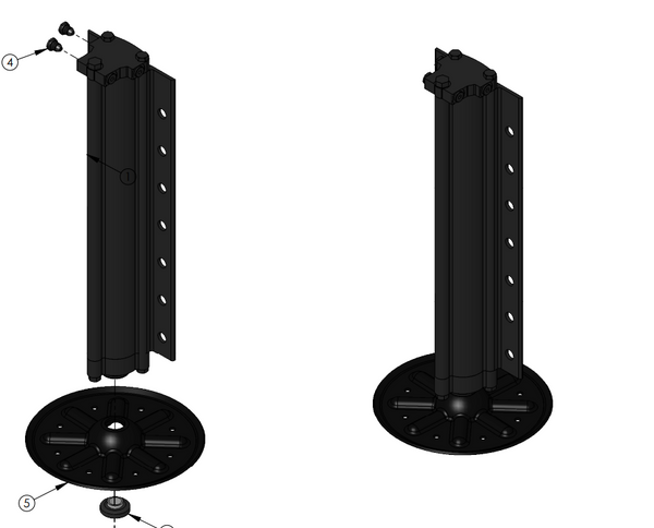 Lippert Leveling Jack (MPN: 195860)