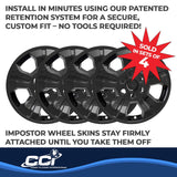 Coast To Coast Impostor Wheel Skin (MPN: IWCIMP392BLK)
