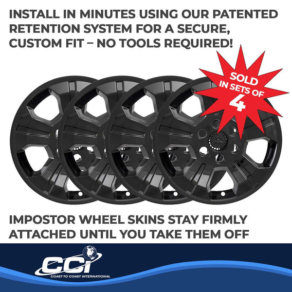 Coast To Coast Impostor Wheel Skin (MPN: IWCIMP392BLK)