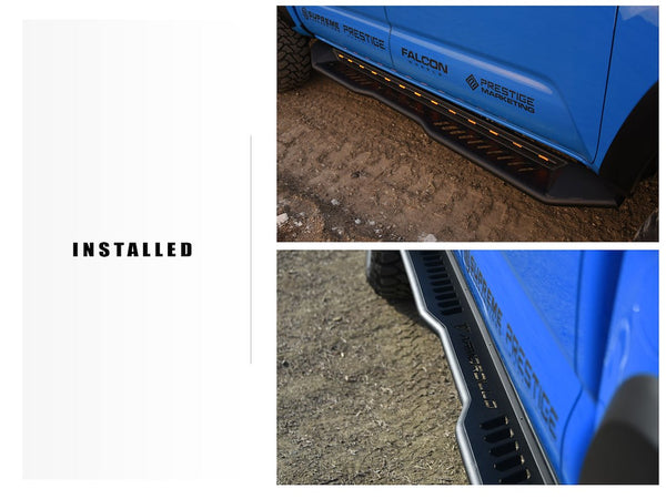 Armordillo FX Series Running Board with LED Light Strip (MPN: 8722350)