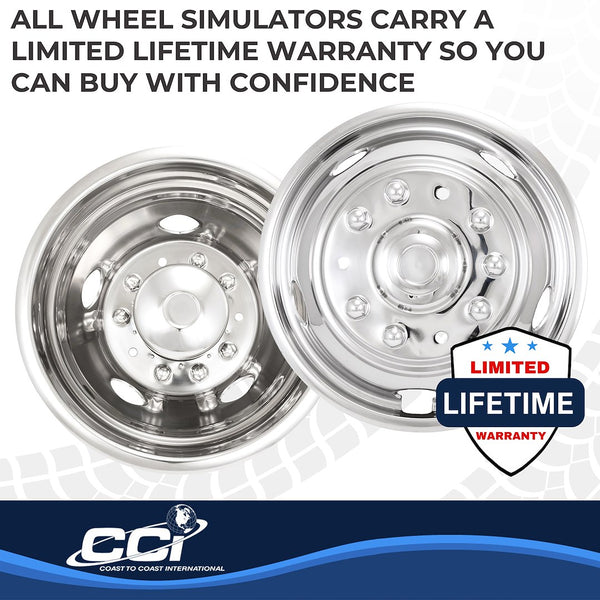 Coast To Coast Wheel Simulator for Dual Rear Steel Wheels (MPN: IWCN195F99)