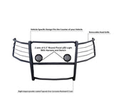 Black Horse Grille Guard Kit (MPN: 17FP32MA-PLFB)