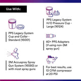 3M PPS Standard Lid and Liner Kit (MPN: 16000)