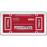 Stainless Steel License Plate Frame (MPN: 21110)