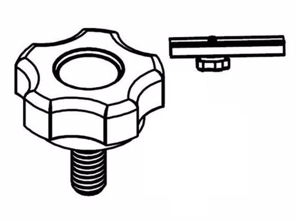 BAK Industries Tonneau Cover Adjusting Knob (MPN: PARTS-356A0014)