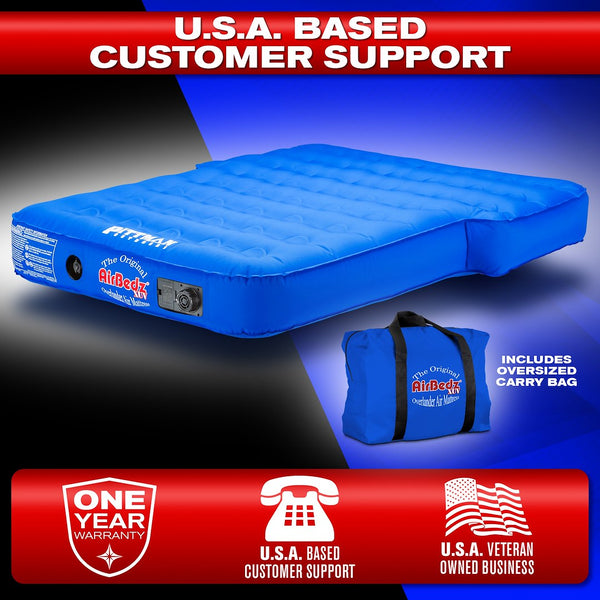 Rear Seat Air Mattress for JEEP, SUV, and Crossover Vehicles (MPN: PPI-BLU_XUV)
