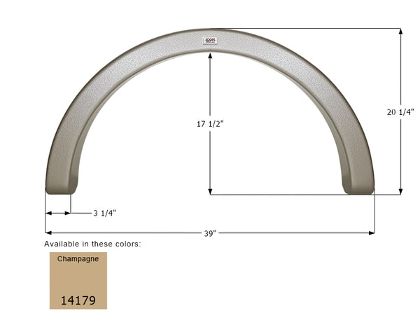 Icon Fender Skirt for R-Vision Models (MPN: 14179)