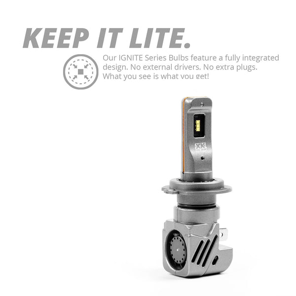 XK Glow Ignite Series HB3 LED Headlight Bulb (MPN: XK045005-HB3)
