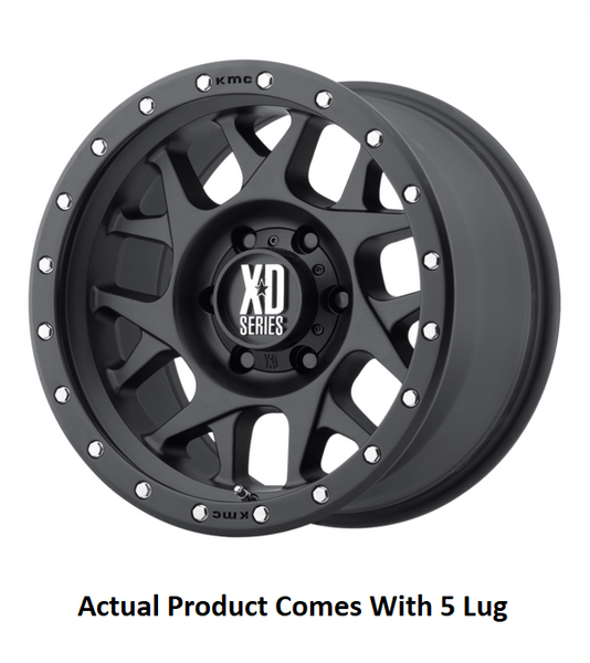 KMC Wheels XD127 Bully 16 Inch Wheel (MPN: XD12767042726)