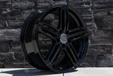 OE Wheels AU12 Gloss Black Wheel (MPN: AU12-18080-5112-45B)