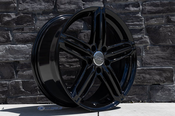 OE Wheels AU12 Gloss Black Wheel (MPN: AU12-18080-5112-45B)