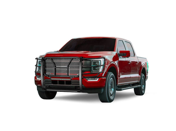 Black Horse Offroad Grille Guard (MPN: RU-FOF116-B-K2)