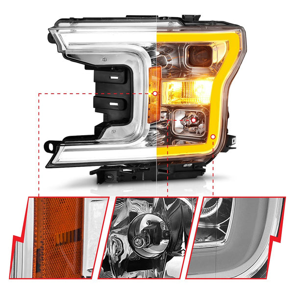 AnzoUSA Headlight Assembly (MPN: 111510)